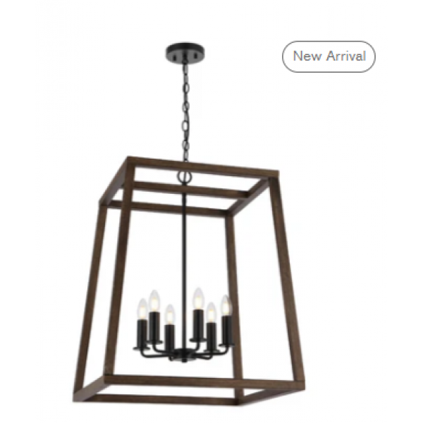 TELBIX-DALTON 6 LIGHT PENDANT TELBIX-DALTON 6 LIGHT PENDANT